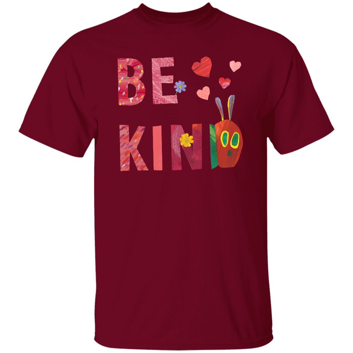 Be Kind Caterpillar Teacher T-Shirt - CDCraft
