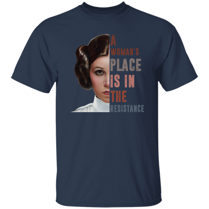 Princess Leia A Woman’s Place Is In The Resistance Vintage T-Shirt