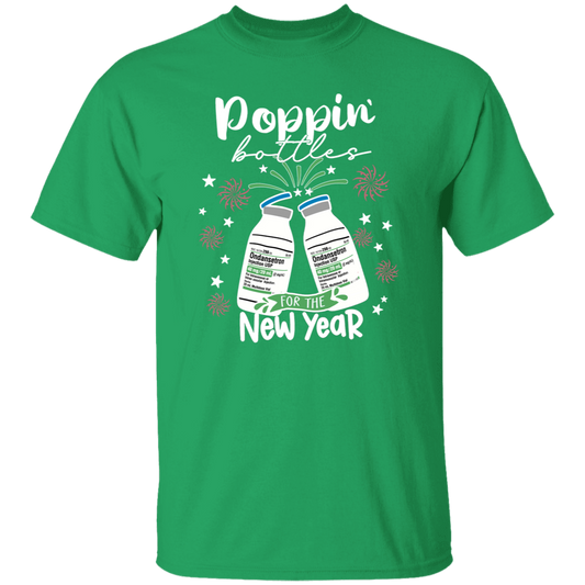 Ondansetron Poppin Bottles For The New Year Unisex T-Shirt - jasmine