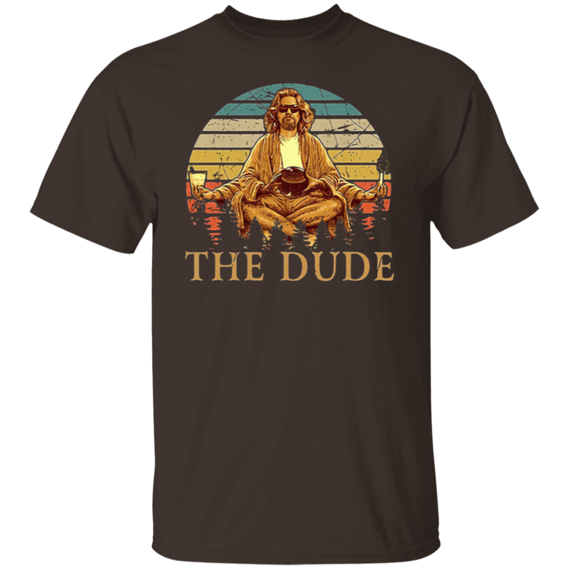 The Big Lebowski The Dude  T-Shirt - leleart