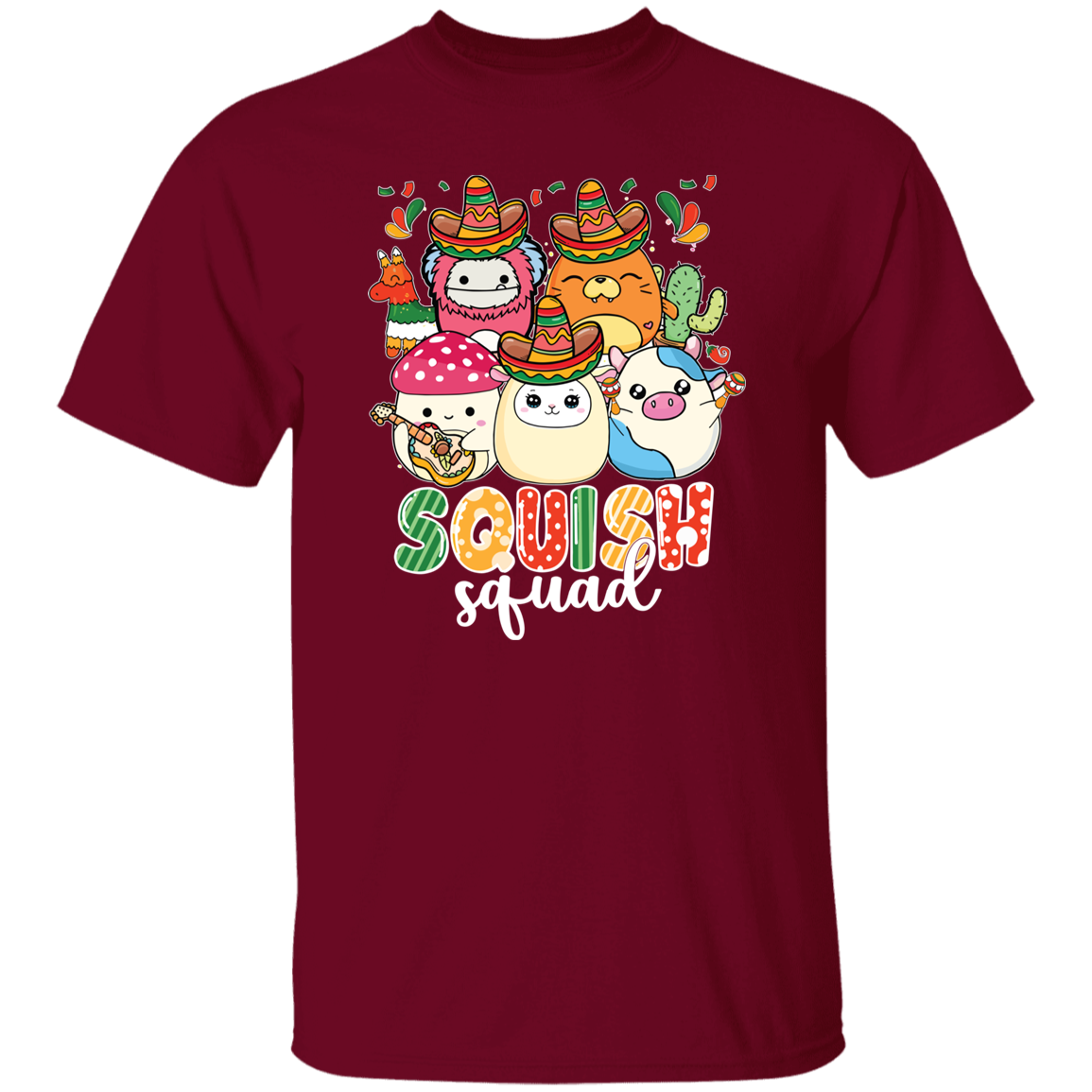 Squish Squad Unisex T-Shirt - jasmine