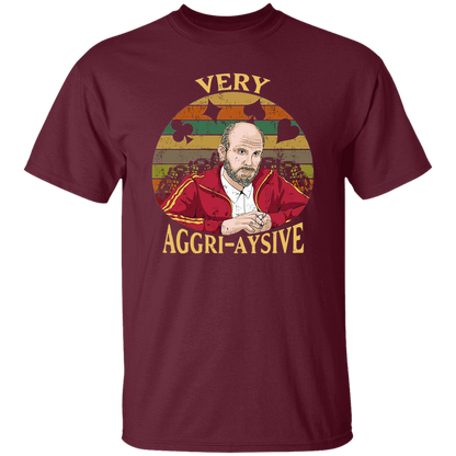 Rounders Teddy Very Aggri Aysive Sunset Vintage T-Shirt - leleart