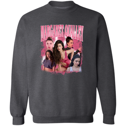 Margaret Qualley Bootleg  Gildan Crewneck Pullover Sweatshirt - ID04102437
