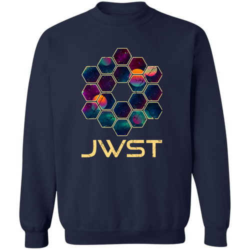 James Webb Space Telescope JWST Astronomy Science Vintage G180 Gildan Crewneck Pullover Sweatshirt - 97054055 -lucy