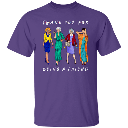 Thank You For Being A Friend Golden Girls Vintage T-Shirt