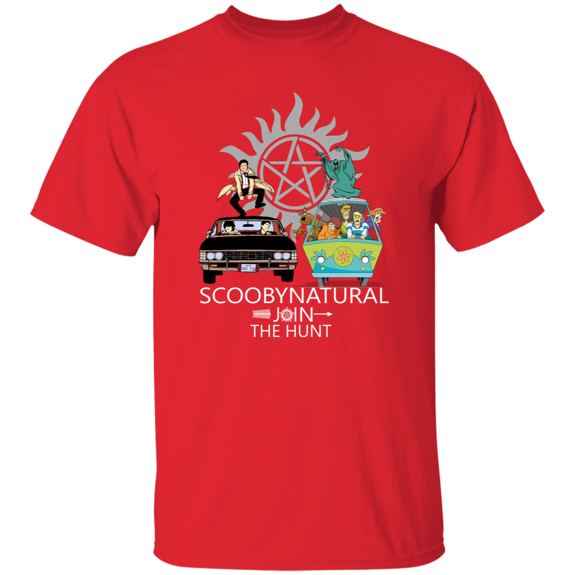 Scoobynatural Join The Hunt Supernatural Unisex  T-Shirt - lucy - 91637472