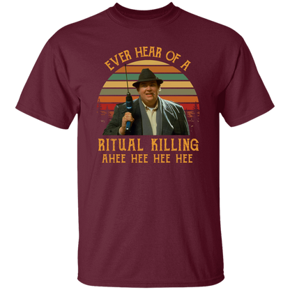 Ever Heard Of A Ritual Killing Ahee Funny Buck Vintage T-Shirt