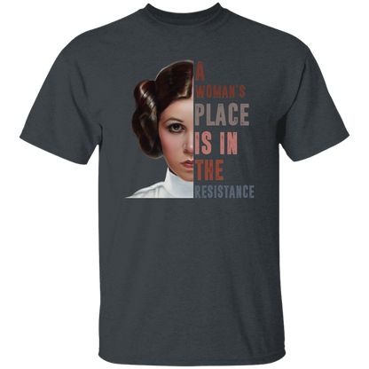 Princess Leia A Woman’s Place Is In The Resistance Vintage T-Shirt