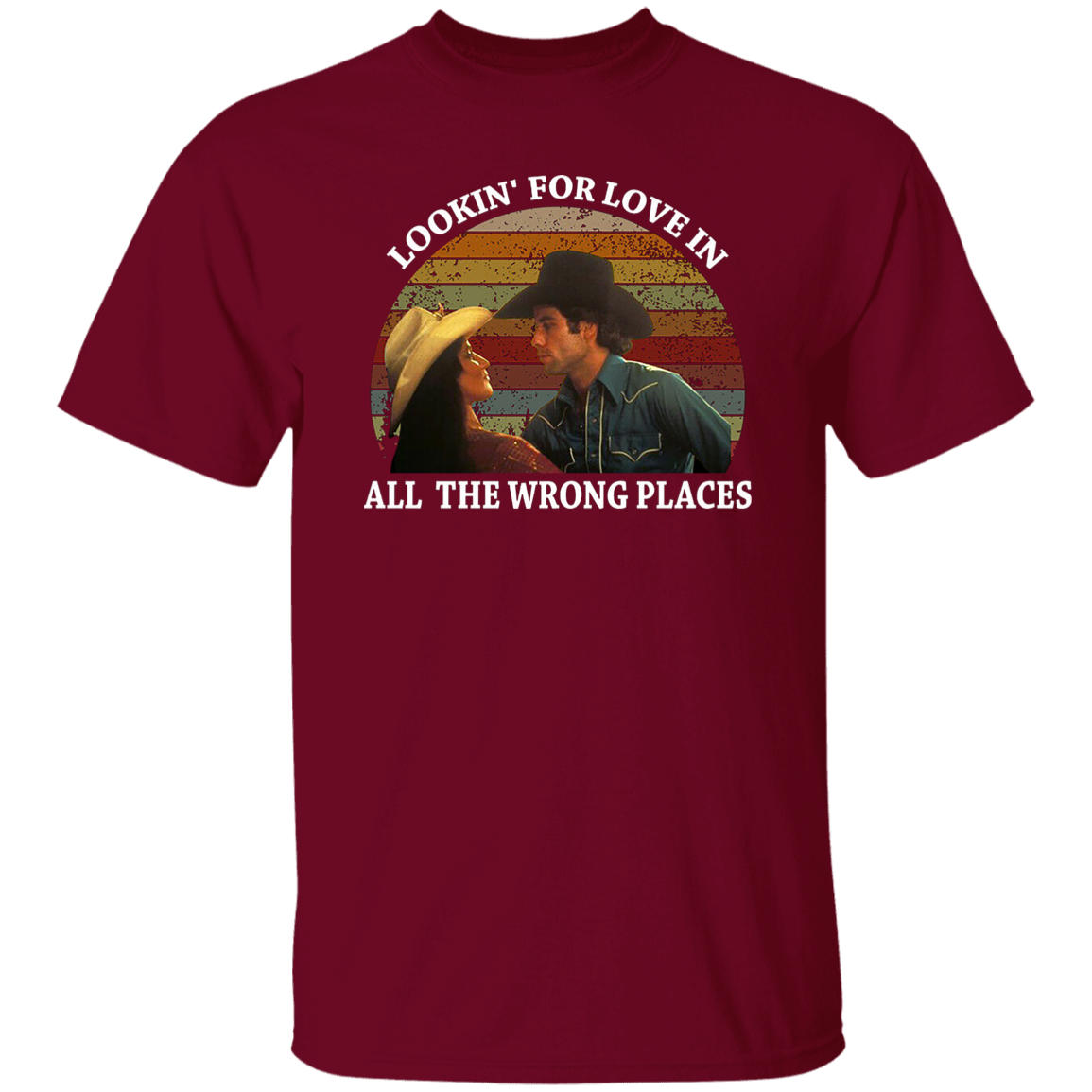 Lookin' for Love In All The Wrong Places Vintage T-Shirt