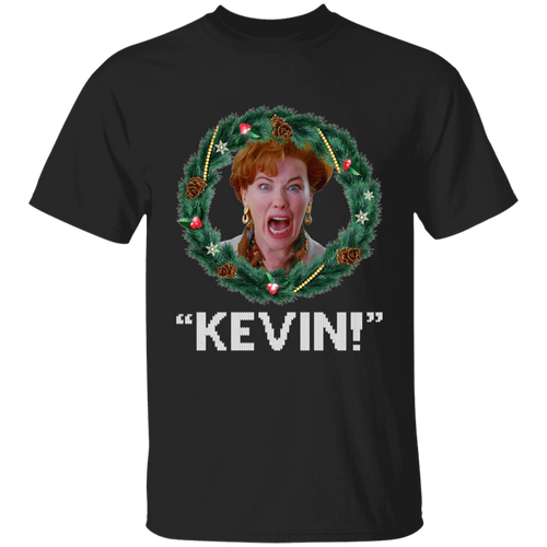 Kevin Home Alone Christmas Vintage T-Shirt, Home Alone Shirt, Comedy Movie Shirt, Christmas Shirt, Christmas Movie Shirt, Kevin Shirt	G500B Youth 5.3 oz 100% Cotton T-Shirt