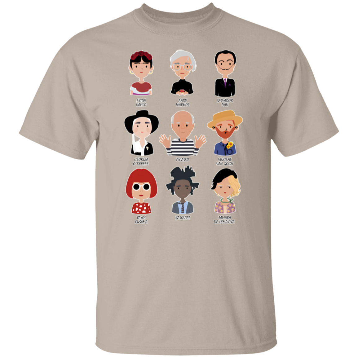 The Greatest Painters Of All Time Teacher Vintage Unisex  T-Shirt - letter