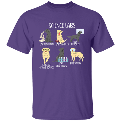 Labrador Retriever Funny Science Teacher Vintage T-Shirt - YOUTH