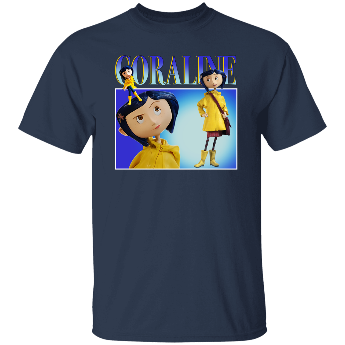 Coraline Shirt, Coraline Movie Shirt, Coraline Cartoon T-Shirt - leleart
