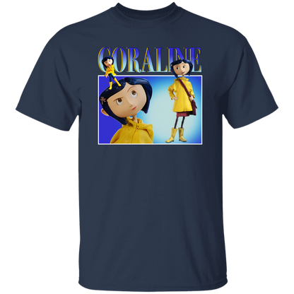 Coraline Shirt, Coraline Movie Shirt, Coraline Cartoon T-Shirt - leleart