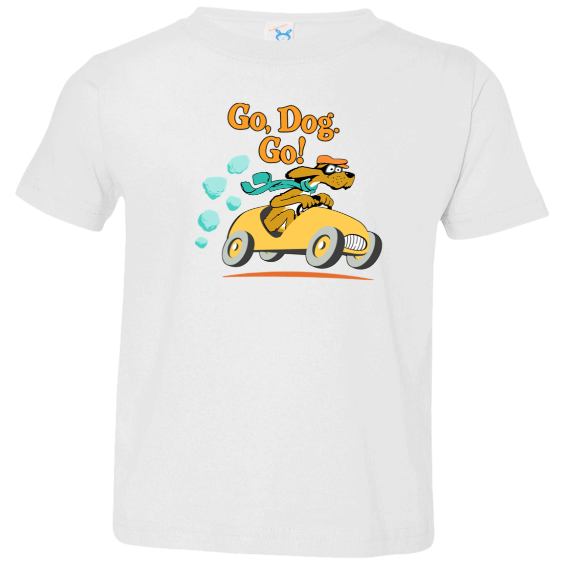 Go Dog Go Teacher Vintage 3321 Toddler Jersey T-Shirt - letter