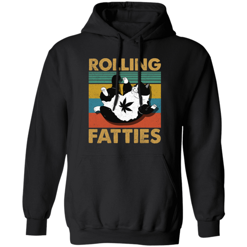 Rolling Fatties Vintage Retro  Hoodie - ID13062403