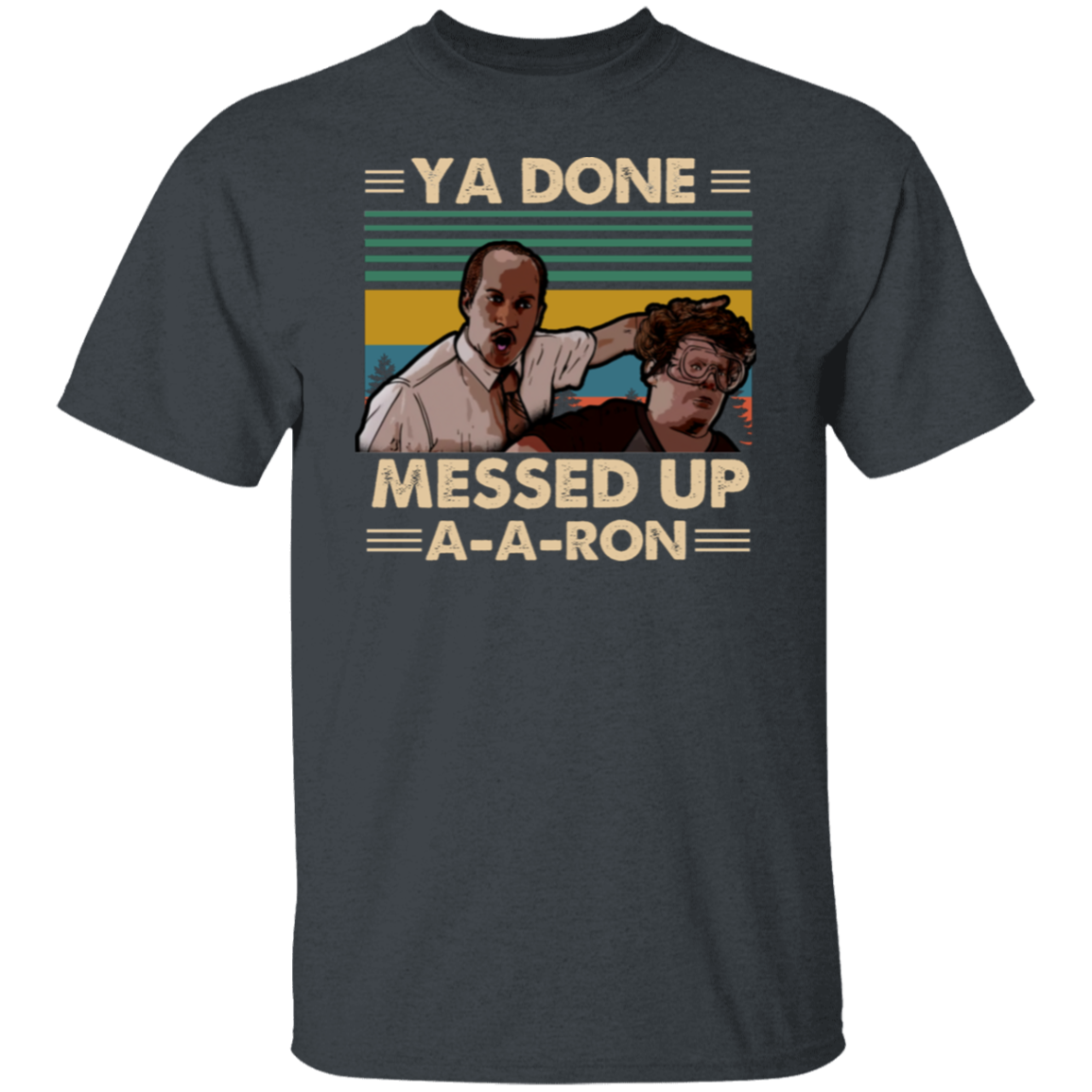 Ya Done Messed Up A A Ron Vintage Key and Peele Substitute Teacher T-Shirt - leleart