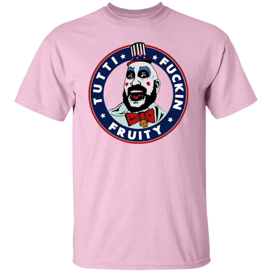 Captain Spaulding Tutti Fuckin Fruity Horror Halloween Vintage T-Shirt - leleart