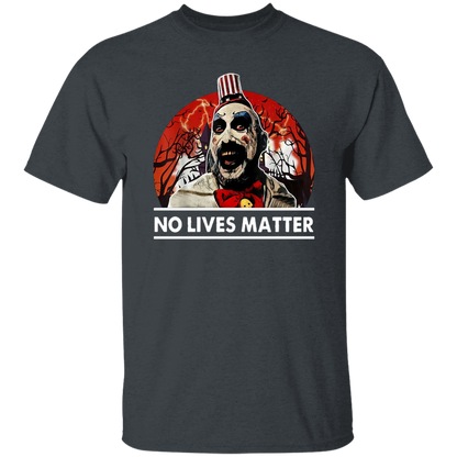 Captain Spaulding No Lives Matter Funny Halloween Costume Vintage T-Shirt - leleart