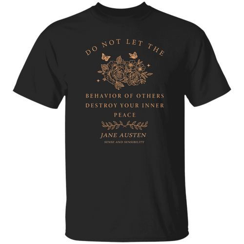Do Not Let The Behavior Of Others Destroy Your Inner Peace Funny Literature Teacher Vintage T-Shirt
