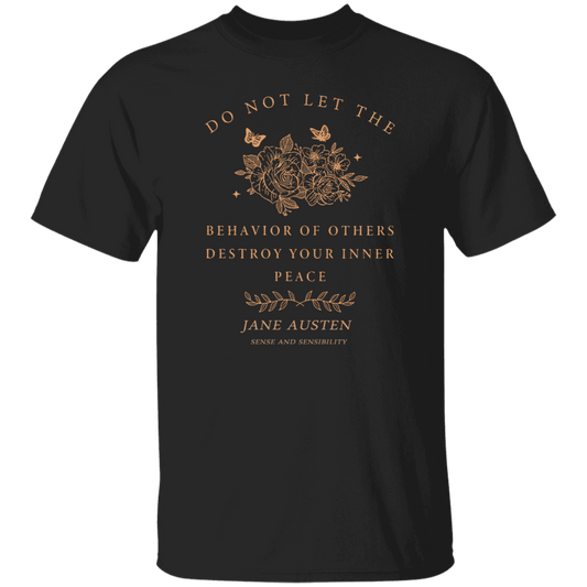 Do Not Let The Behavior Of Others Destroy Your Inner Peace Funny Literature Teacher Vintage T-Shirt