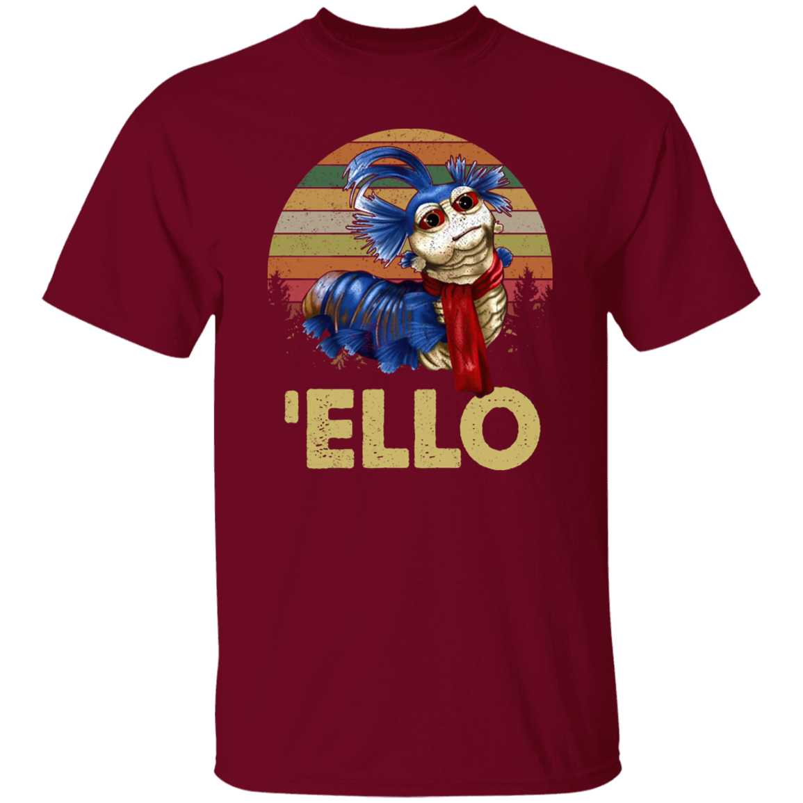 Ello Worm Labyrinth Vintage T-Shirt - leleart