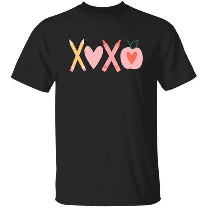 Pencil Crayon Apple Teacher  T-Shirt - lapicta