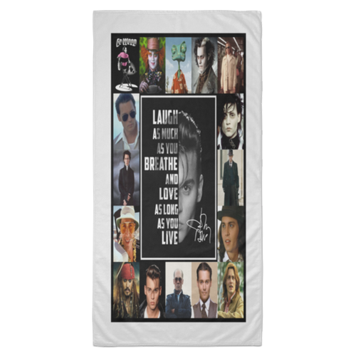 Movie Star Fleece Blanket, Premium Sherpa Blanket, Celebrity Blanket, Actor Blanket	S6BETL Towel - 35x70