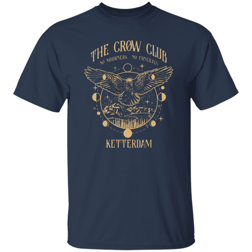 The Crow Club No Mourners No Funerals Teacher Vintage Unisex  T-Shirt - letter