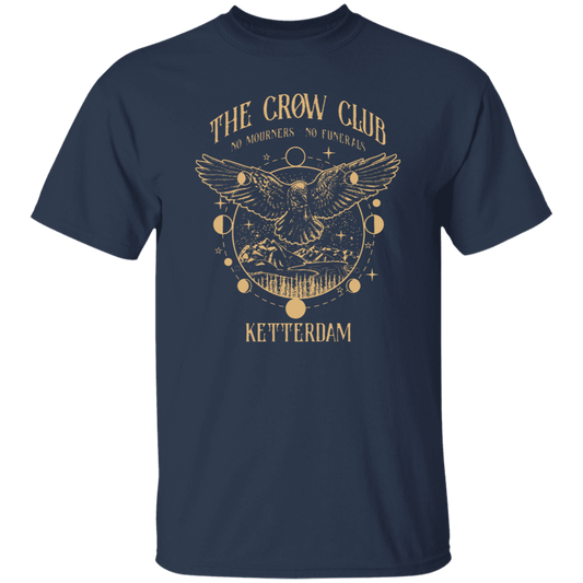 The Crow Club No Mourners No Funerals Teacher Vintage Unisex  T-Shirt - letter