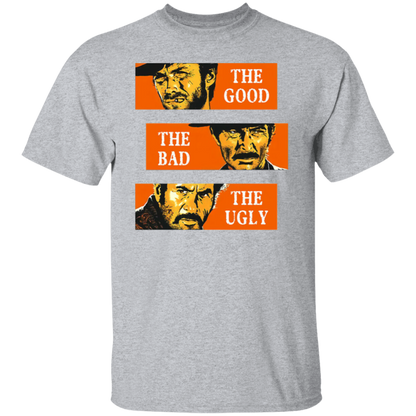 The Good The Bad And The Ugly Classic Horror Movie Vintag T-Shirt - CDCraft