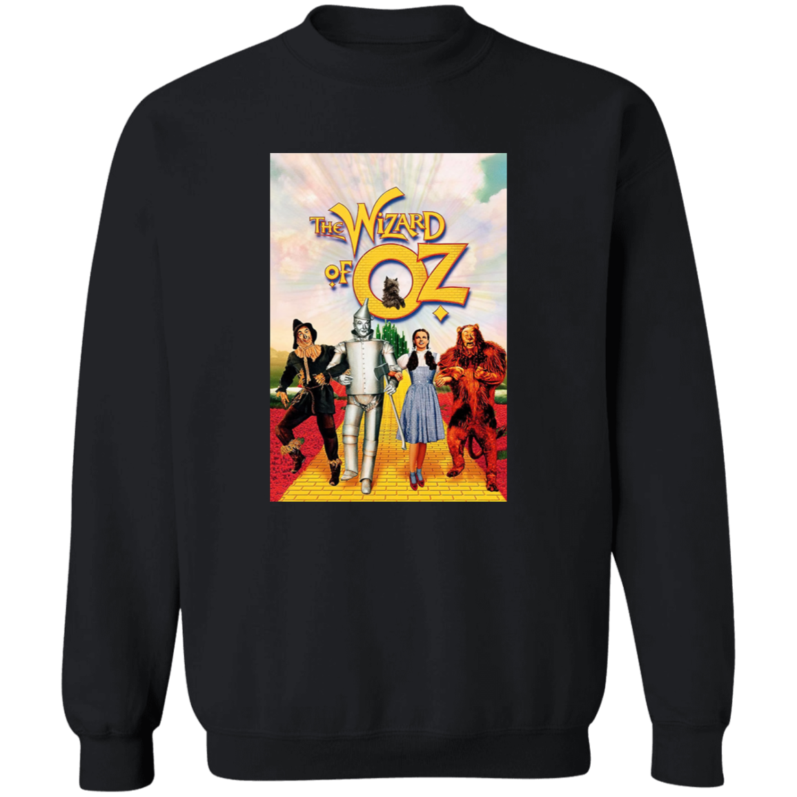 G180 Gildan Crewneck Pullover Sweatshirt Wizard Of Oz 1939 Vintage Unisex Sweatshirt