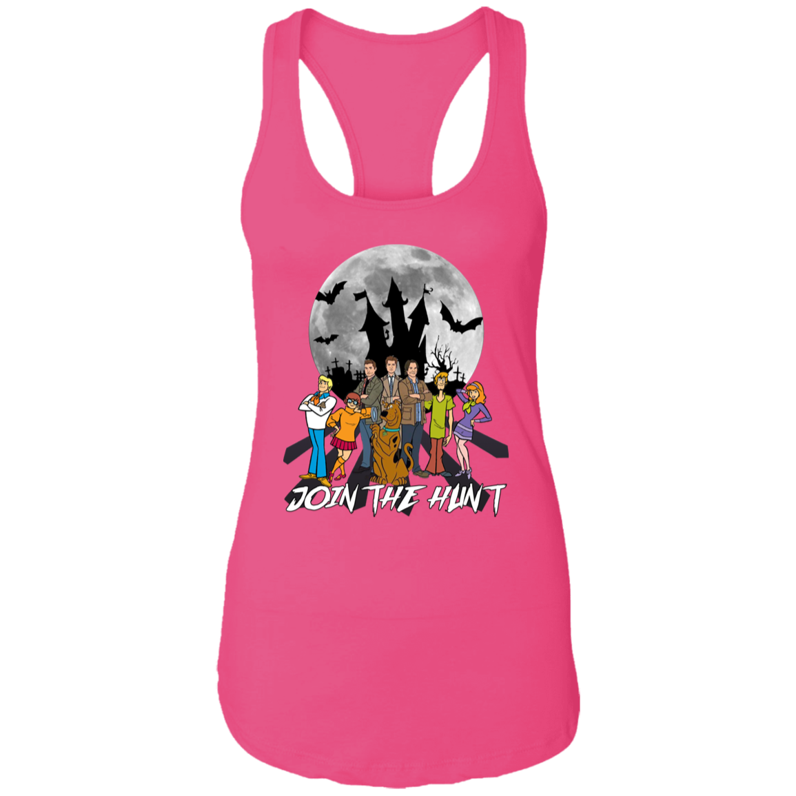 Supernatural Join The Hunt NL1533 Ladies Ideal Racerback Tank - lucy - 89075605