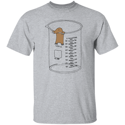 1MoLE Per Liter Science Teacher Vintage T-Shirt