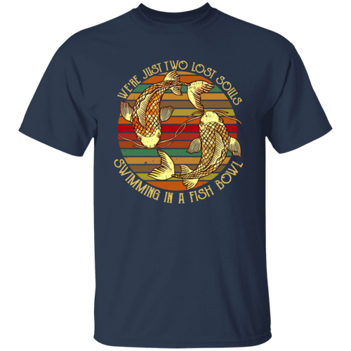 Pink Floyd We Are Just Two Lost Souls Swimming In A Fishbowl T-Shirt