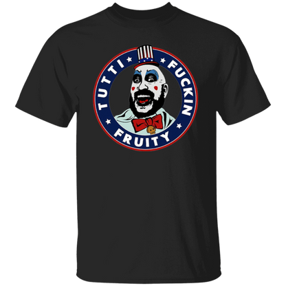 Captain Spaulding Tutti Fuckin Fruity Horror Halloween Vintage T-Shirt - leleart
