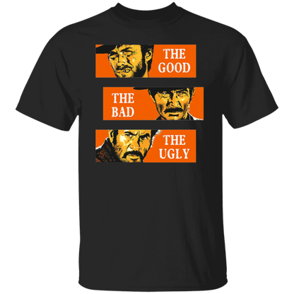 The Good The Bad And The Ugly Classic Horror Movie Vintag T-Shirt - CDCraft