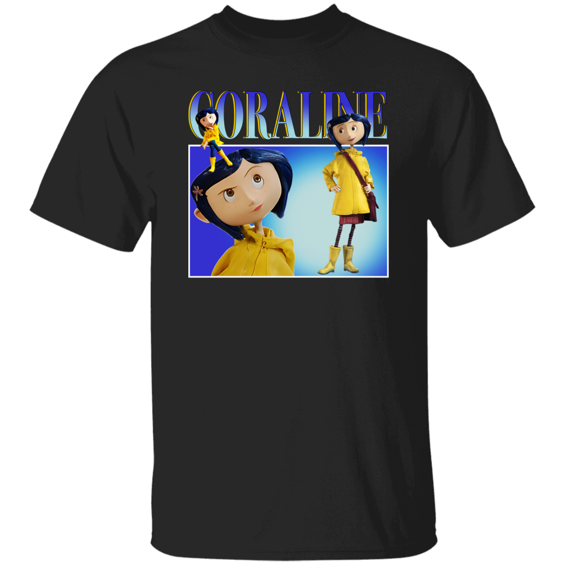 Coraline Shirt, Coraline Movie Shirt, Coraline Cartoon T-Shirt - leleart