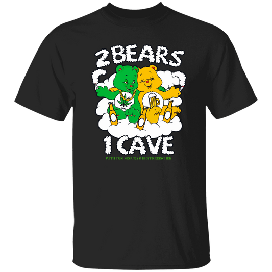 2 Bears 1 Cave With Tom Segura and Bert Kreischer Beer and Weed Vintage T-Shirt