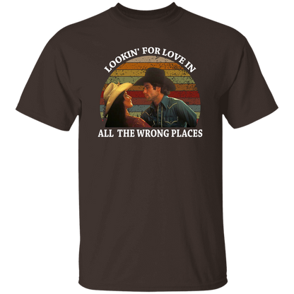 Lookin' for Love In All The Wrong Places Vintage T-Shirt