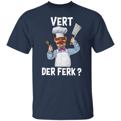Swedish Chef Vert Der Ferk  T-Shirt - leleart