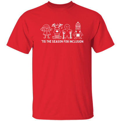 Tis The Season For Inclusion Teacher Vintage T-Shirt