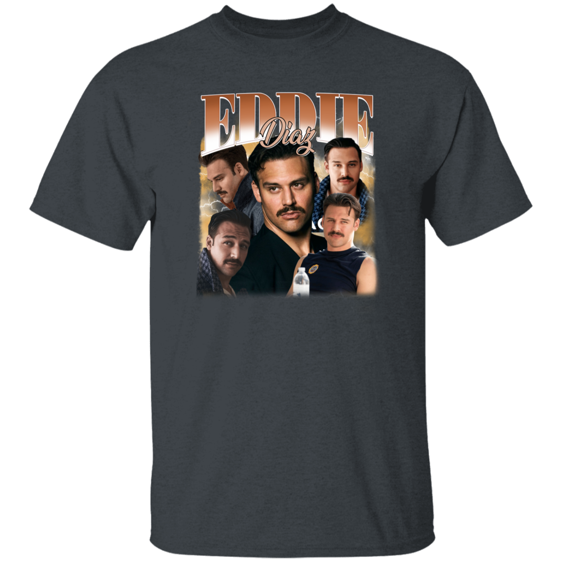G500 5.3 oz. T-Shirt Eddie Diaz Bootleg Vintage T-Shirt -  ID08112405