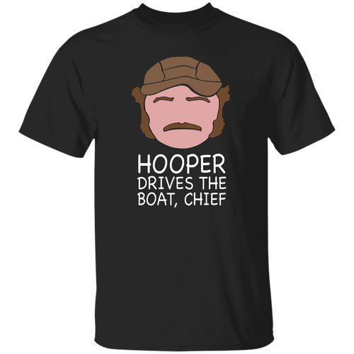 Hooper Drives The Boat Chief Unisex T-Shirt - jasmine