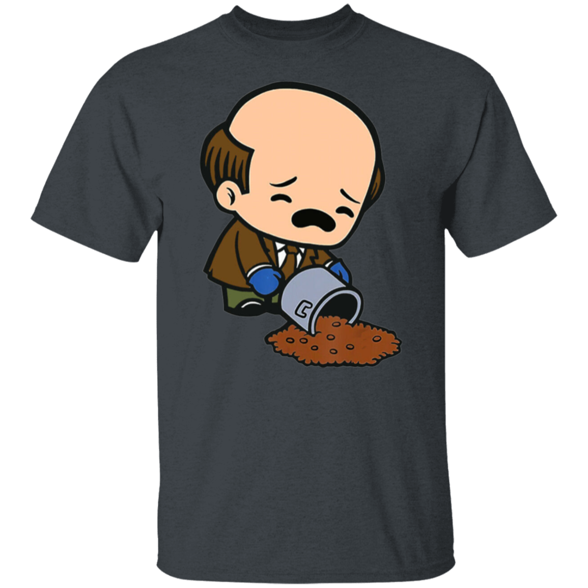 Kevin Spilling Chili Shirt Kevin Malone Chili Office Funny TV Series  T-Shirt - leleart