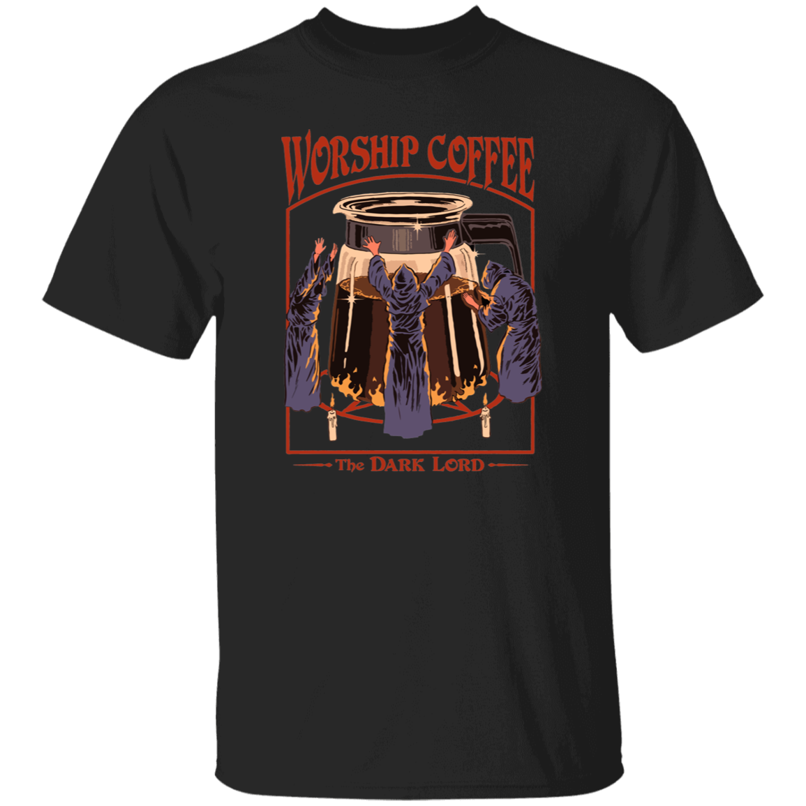 Retro Worship Coffee Unisex  T-Shirt - jasmine