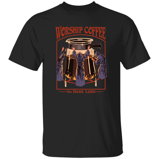 Retro Worship Coffee Unisex  T-Shirt - jasmine
