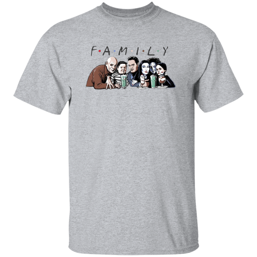 Emily Addams Family Friends TV show Halloween Vintage T-Shirt, Addams Family Shirt, Halloween Shirt, Gift Tee For You And Family	G500 5.3 oz. T-Shirt
