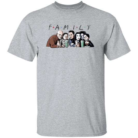 Emily Addams Family Friends TV show Halloween Vintage T-Shirt, Addams Family Shirt, Halloween Shirt, Gift Tee For You And Family	G500 5.3 oz. T-Shirt