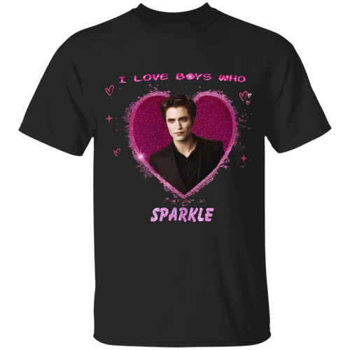 I Love Boys Who Sparkle Youth Shirt - ID09092408